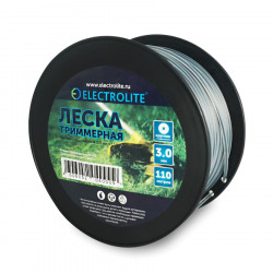 Леска для триммера Electrolite 3мм*110м круглая с сердечником