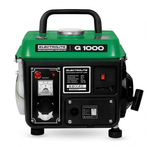 Генератор бензиновый Electrolite G 1000 с двухтактным двигателем