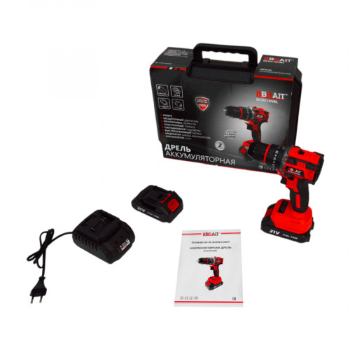 Дрель аккумуляторная Brait DCD21SNBL