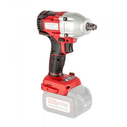 Аккумуляторный гайковерт RedVerg RD-IW18BL-500/U (без акк, без з/у)