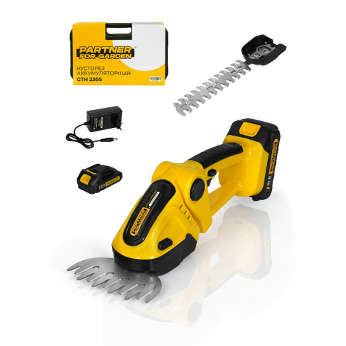 Аккумуляторный кусторез Partner for garden GTH 230S