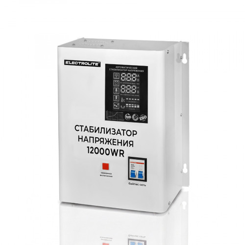Стабилизатор напряжения Electrolite 12000 WR Релейный
