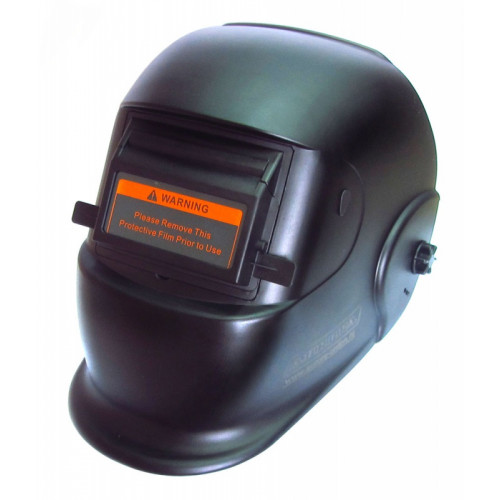 Маска сварщика Aurora A-12 Black Glass с поднимающимся светофильтром