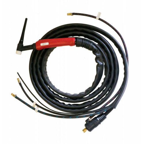Горелка TIG 18 320A (100%), Trak-50MMQ, газ-б/р, вода б/р, с упр. разъёмами 2-3-5pin, 4m
