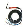 Горелка TIG SUPER TS 20 250A (100%), M12x1, газ 1/4G, вода 3/8G, 4m-с упр. разъёмами 2-3-5pin