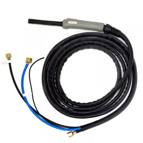Горелка TIG 25 250A(100%) M12x1, 1/4G, 3/8G, 4m-вода (без управляющих разъемов)