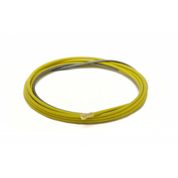Изолированный стальной канал жёлтый Ø 1.2-1.6mm, 3m