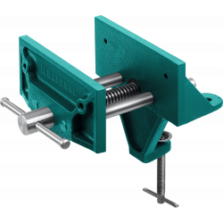 KRAFTOOL 155 мм, на струбцине, Столярные переносные тиски (32720-155)