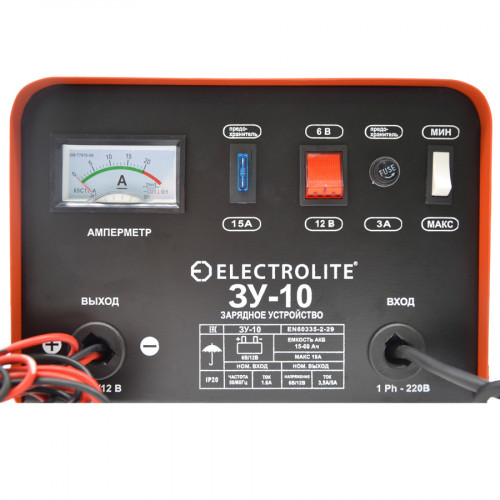 Зарядное устройство Electrolite ЗУ-10