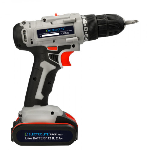 Шуруповерт Electrolite PROFI 12/2.0 New