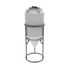Емкость ФМ 240 л белая в обрешетке New