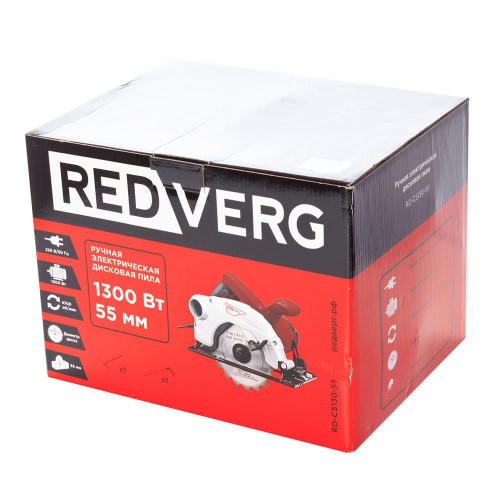 Пила дисковая электрическая REDVERG RD-CS130-55