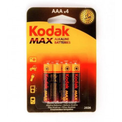 Kodak LR03 MAX SUPER ALKALINE K3A-4 BL4
