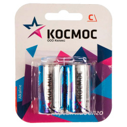 Космос LR14 Alkaline KOCLR14MAX2BL BL2