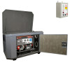 Генератор A-iPower A7000EAX в супертихом зимнем кожухе 1400SS RAL 7024 + блок автозапуска A-iPower 230 В 50 А