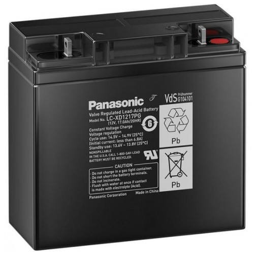 Panasonic АКБ LC-XD1217PG