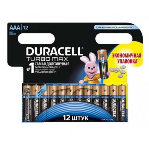 Duracell LR03 Turbo Max MX2400 BL12