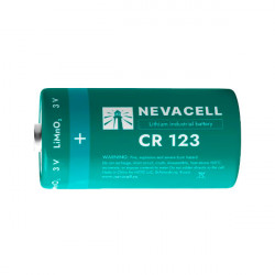 Nevacell CR123A 3v Lithium