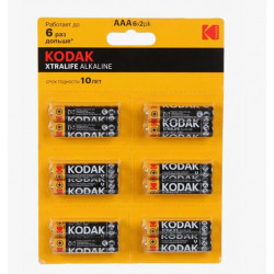 Kodak LR03 XTRALIFE Alkaline perforated KAAA-2x6 6x2BL BL12