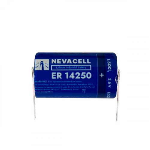 Nevacell ER14250-2P 1/2AA с 2 выводами под пайку