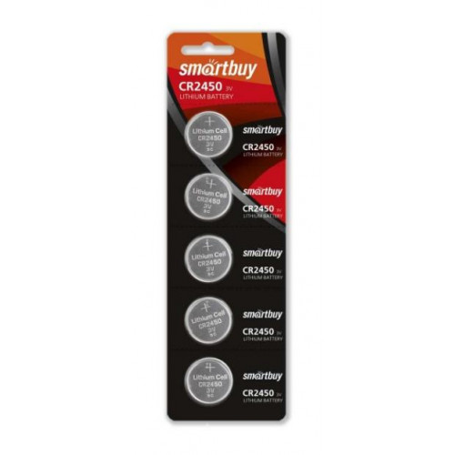 Smartbuy CR2450 SBBL-2450-5B BL5