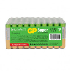 GP LR03 Super Alkaline 24A-2CRVS60 SR60