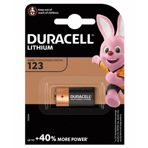 Duracell CR123A lithium BL1
