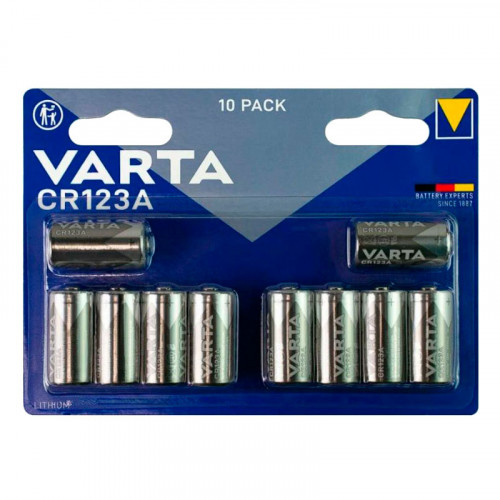 VARTA CR123A Professional Lithium 06205301461 BL10