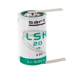 Saft LSH20 D 3.6v высокотоковые CNR с ленточными выводами