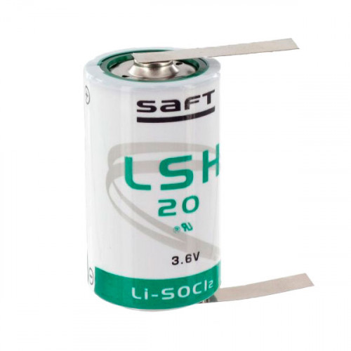 Saft LSH20 D 3.6v высокотоковые CNR с ленточными выводами