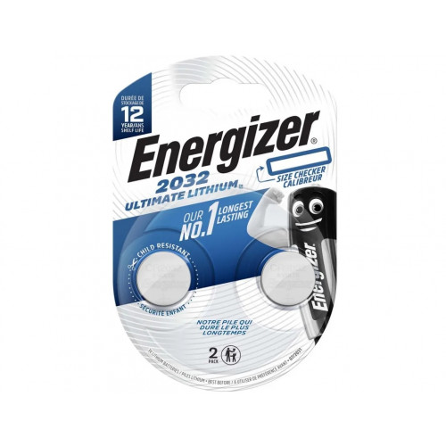 Energizer CR2032 Ultimate Lithium BL2