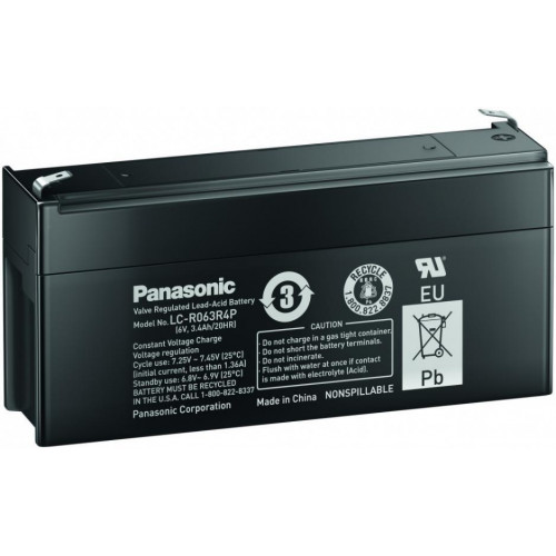 Panasonic АКБ LC-R063R4PG