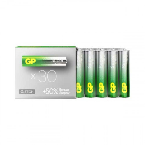 GP LR03 Super Alkaline G-TECH 24AA21-2CRSWC30 SR30