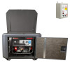 Генератор A-iPower A8000EAX в тихом зимнем кожухе 1200 RAL 7024 + блок автозапуска A-iPower 230 В 50 А