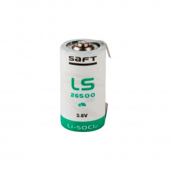 Saft LS26500 C 3.6v CNR с ленточными выводами