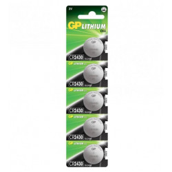 GP CR2430 Lithium CR2430-2C5 BL5