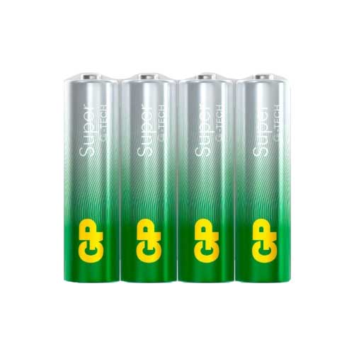 GP LR6 Super Alkaline G-TECH 15AA21RA-2CRS4 SR4