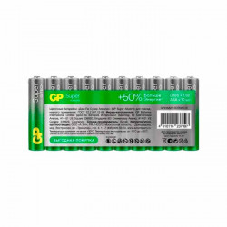 GP LR03 Super Alkaline G-TECH 24AA21-2CRSWC10 SR10