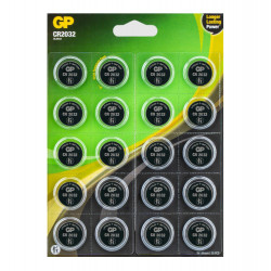 GP CR2032 Lithium CR2032-2CRU20 BL20