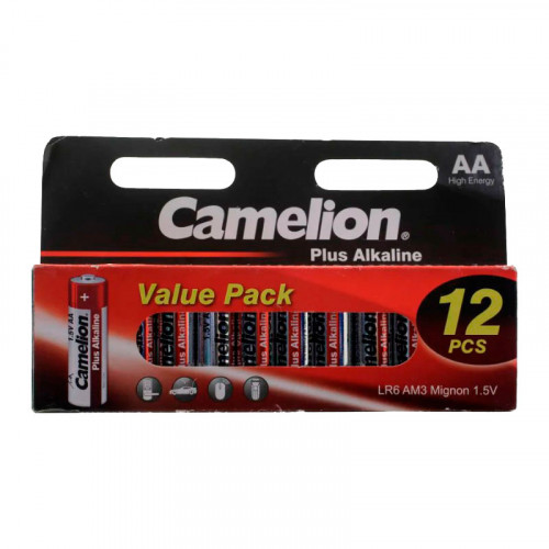 Camelion LR6 Plus Alkaline LR6-HP12 BL12