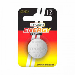 Трофи CR2032 Energy Power Lithium BL1
