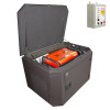Генератор A-iPower A8000EAX в тихом зимнем кожухе 1200 RAL 8019 + блок автозапуска A-iPower 230 В 50 А