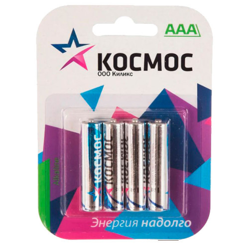 Космос LR03 Alkaline KOCLR034BL_CLASSIC BL4