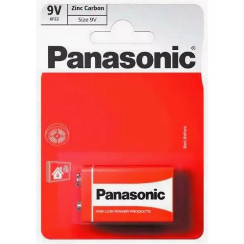 Panasonic 6F22 Zinc Carbon 6F22RZ/1BP BL1