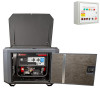 Генератор A-iPower A6000EAX в тихом зимнем кожухе 1200 RAL 7024 + блок автозапуска A-iPower 230В/400В 100А 8 ПИН