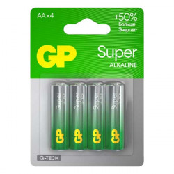 GP LR6 Super Alkaline G-TECH 15AA21-2CRSBC4 BL4