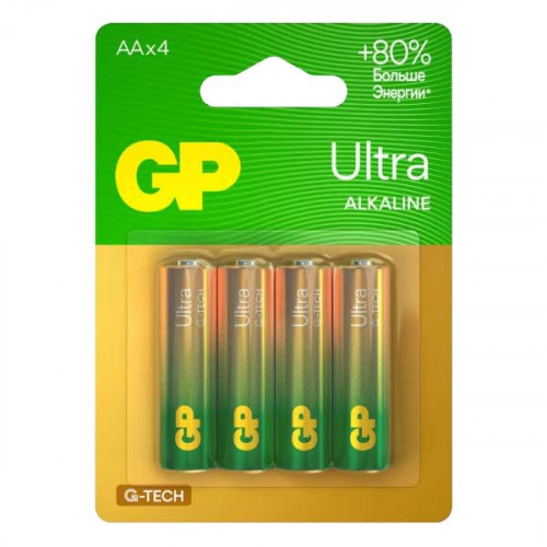 GP LR6 Ultra Alkaline G-TECH 15AUA21-2CRSBC4 BL4