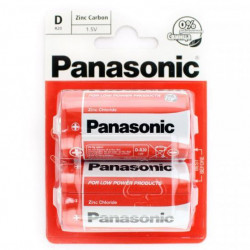 Panasonic R20 Zinc Carbon R20RZ/2BP BL2 (24шт)