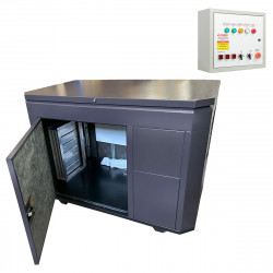 Генератор A-iPower A11000EAX в супертихом зимнем кожухе 1700SS RAL 7024 + блок автозапуска A-iPower 230В/400В 100А 8 ПИН