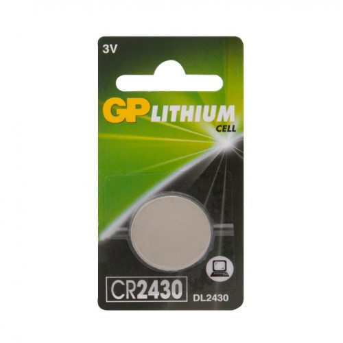 GP CR2430 Lithium CR2430-2C1 BL1
